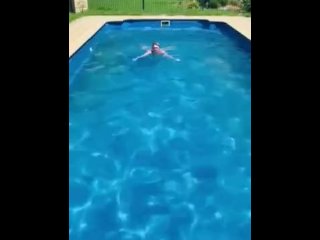 swimming pool, vertical video, big tits, exclusive