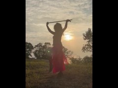 Bellydance Model  - Screenshot 7 of 16 - Nude Belly Dance