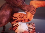 fart Fetish] Minotaur Cums inside Tiger Boy after first Sitting on ...