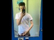 Preview 1 of Twink's fun on the train |ONLYFANS