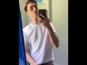 Preview 4 of Twink's fun on the train |ONLYFANS