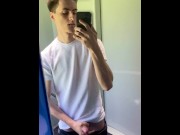 Preview 5 of Twink's fun on the train |ONLYFANS