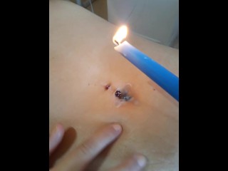 Navel  with Hot Wax 2