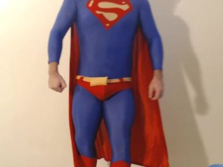 Superulge in Superman Kit
