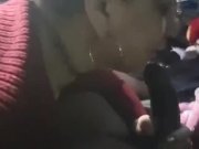 Preview 5 of Sucking his BBC in our van (she got that head game)