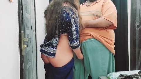 Eid Special Beautifull Desi Joven esposa follada por tío viejo con voz hindi clara