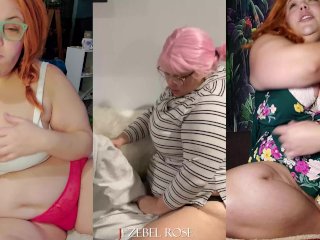 BBW Compilation Split_Screen Solo Orgasms