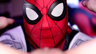 The Amazing Spider-Man & Scarlet Witch Cum-Shot Alara Pussy Clit Lick