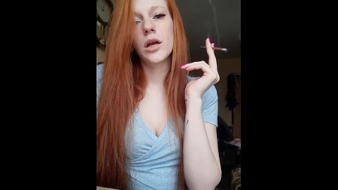 redhead smoker