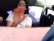 Preview 1 of Julia car handjob 7 (ruined orgasm)
