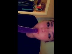 Amateur custom toy bj video 