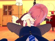 Preview 2 of TEASING ARU in the Office!! - 3D VR HENTAI