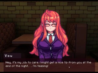  [Hentai PornPlay] Ep.2 She let the bartender fuck her tight pink asshole