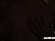 Preview 1 of Busty Blonde Lesbian Girl Masturbates And Orgasms