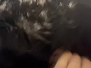 giving daddy head in his truck!