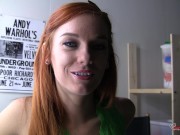 Preview 3 of How can Dani Jensen fit all that in her tiny mouth?
