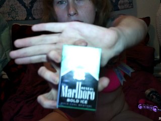 SMOKING IN MY NEW BIRTHDAY UNDERWEAR!!! IT'S SO CUTE!