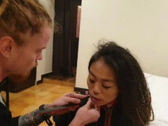 Video tourist got fucked in a hotel room. censored version. full version on MV