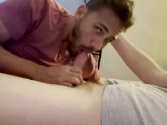 Sucking The CUM Out of This DICK and it's Fucking Delicious!