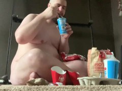 Fatboy eats