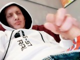 Horny Hoodie handjob