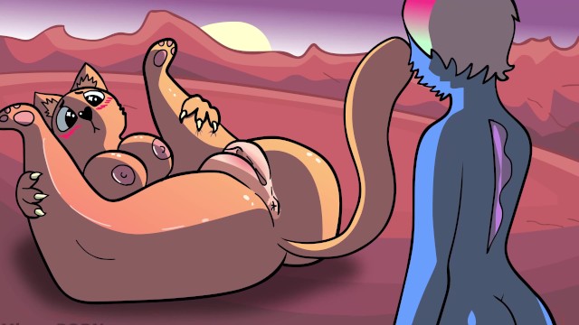 Anthro Cat Porn - Futa Alien X Cat Furry! 2D Cartoon Fuckening - Pornhub.com