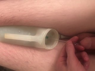 catheter, pissing, solo male, pov