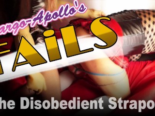 Margo-Apollo's Fails: how we tried to Fuck the Sissy Ass with a Strapon