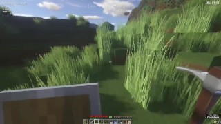 Minecraft Building A House