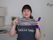 Preview 3 of Toy Review - Dual-Density Silicone Bendable Dildo by Strap-On-Me Sex Toy, Courtesy of Peepshow Toys
