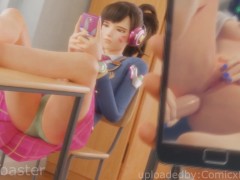 Video Dva doing some porn online and getting caught! Overwatch porn (sound-60fps)