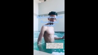 Gay 🏳️ 🌈 Bathhouse Jacuzzi Vlog NON CENSURÉ sur Fancentro:EzraKyle25 OF:Ezra_kyle25