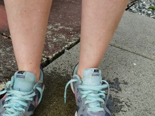 Nerdy Faery Shoe Piss and Soaked Sprinkler Fun