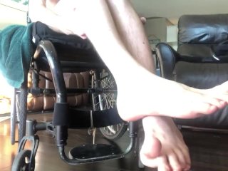 paraplegic, verified amateurs, feet, legs