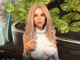 realistic 3d, point of view, blonde girl, 3d, amateur