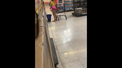 O PERVETIDO MAIS SORTUDO 🍑Walmart's estranha gostosa 🍑 GOZANDO NO CARRO