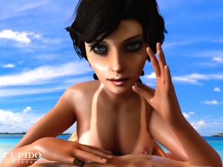 [bonificación] Elisabeth Coño Muslo Joroba Seca En La Playa POV [grand Cupido] ( BioShock Infinite )