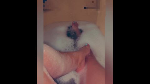 Shower Foot Fetish Snapchat Short Compilation