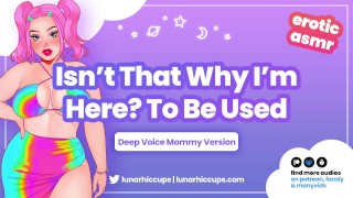Your Mother Domme Lets You Take Control And Use Her Mouth Like A Cum Dump With ASMR Audio Erotica