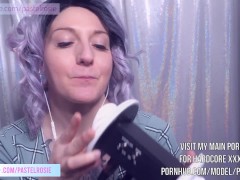 SFW ASMR - Tingly Elf Ear Licking plus ECHO for extra shivers - PASTEL ROSIE Amateur Babe Pro Licks