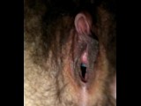 Hairy Pussy Birthing Cock-Sleeve Toy