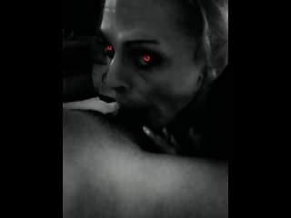 Demon cutie deep throating
