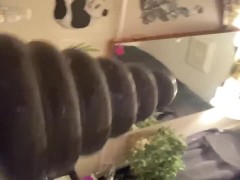 Giant 4.5inch Destroyer butt plug. I stretch out my asshole big time. - Screenshot 10 of 16 - Butt Plug