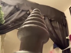 Giant 4.5inch Destroyer butt plug. I stretch out my asshole big time. - Screenshot 11 of 16 - Huge Anal Dildo