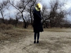 Girl makes a public nude video for pornhub 