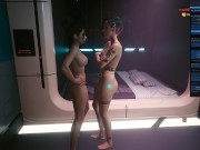 Preview 4 of Cyberpunk 2077 Nude Characters in Night City