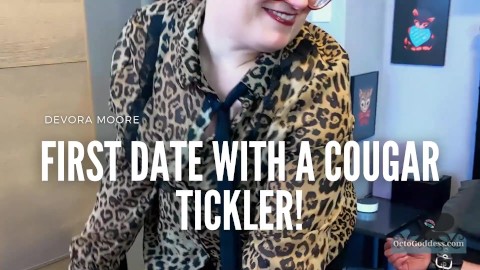 Cougar Shows Her Date How Kinky She is TEASER Tickling MiLF Cougar Domme Femdom Bondage