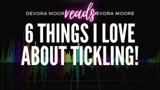 FREE AUDIO Excerpt of My Tickling Fetish Blog: OctoGoddess Devora Moore Tickle