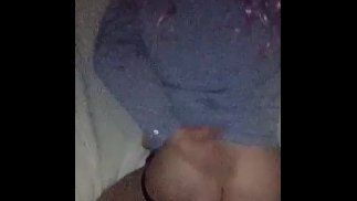 MissLexiLoup hot curvy ass young female trans cowgirl coed panties butthole orgasm A