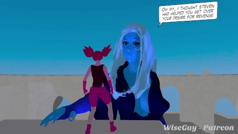 Giganta Blue Diamond y la historia de cogida de espinela + Pov